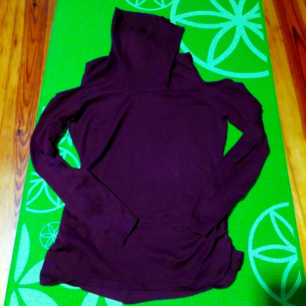 NWOT Dark Purple Sweater